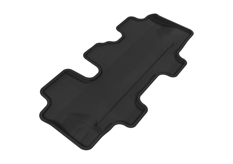 Kia Sorento Floor Mats - 3rd Row - 3D MAXpider - Kagu - Gray - `11-`13